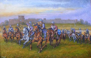 The-Raid-Begins-at-Langholm-Castle